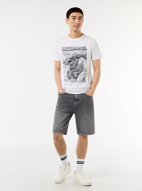 T-shirt 'Deadpool' 'Marvel' à manches courtes - Kiabi