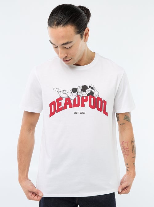 T-shirt 'Deadpool' 'Marvel' - Kiabi