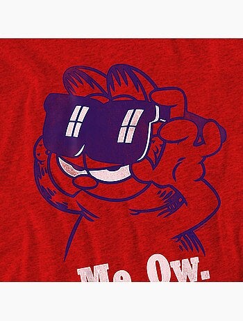 T-shirt deal with it - garfield