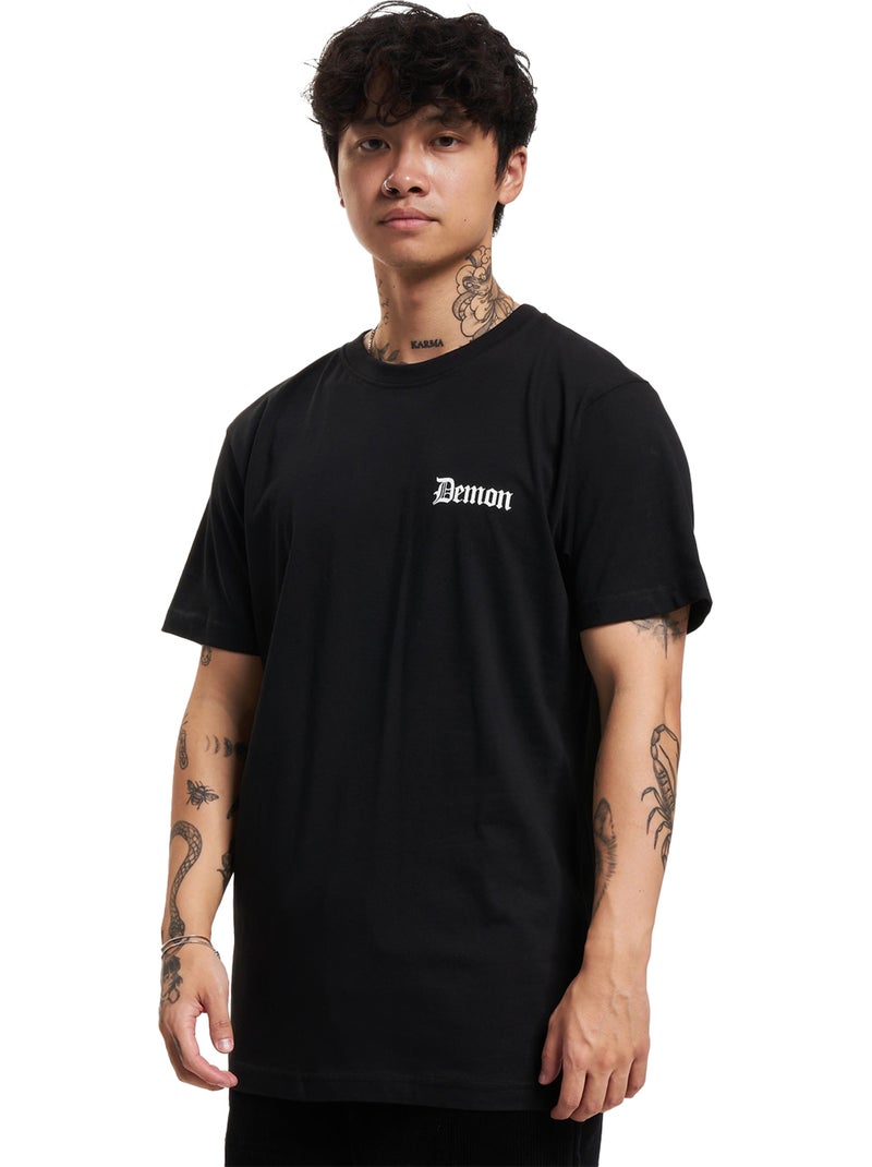 T-shirt deamon - mister tee Noir - Kiabi
