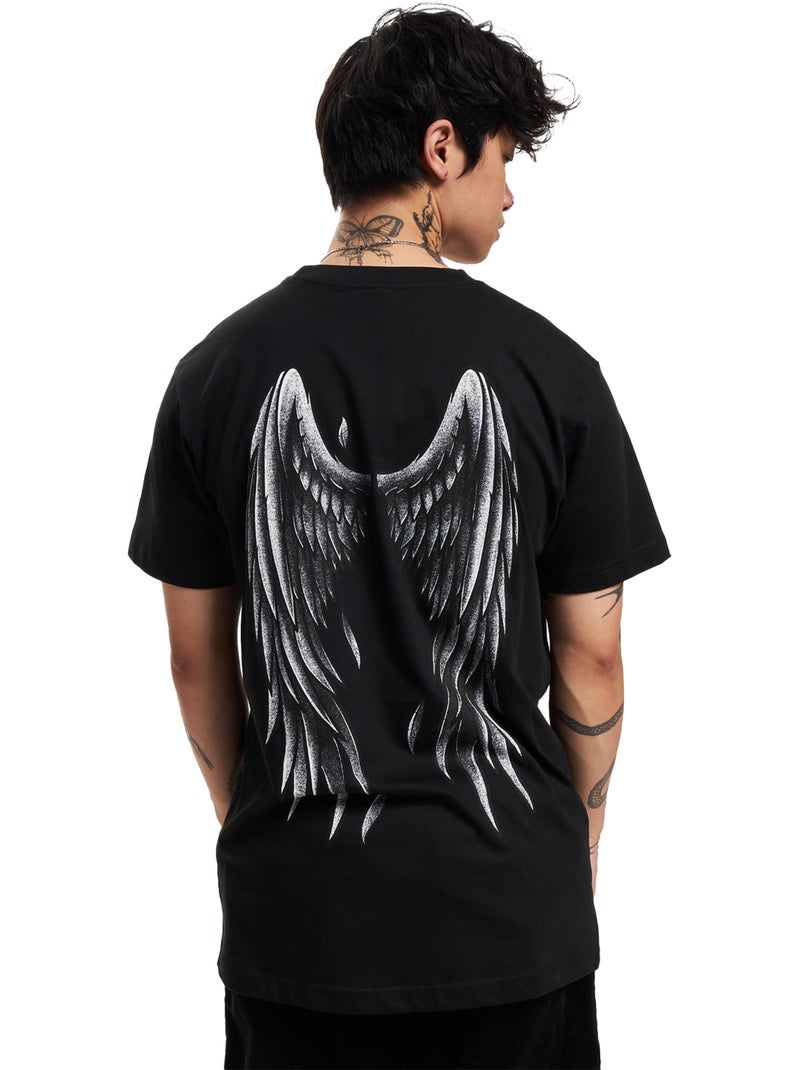 T-shirt deamon - mister tee Noir - Kiabi