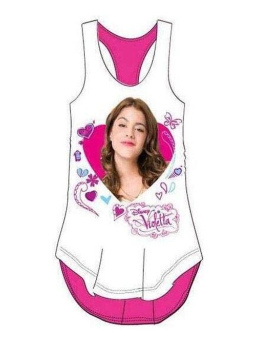 T-shirt Debardeur Violetta - Kiabi