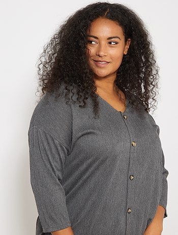 T-shirt décolleté dos - Kiabi