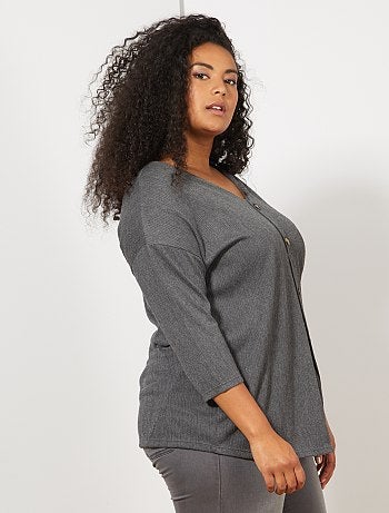 T-shirt décolleté dos - Kiabi