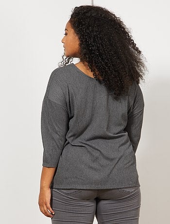 T-shirt décolleté dos - Kiabi