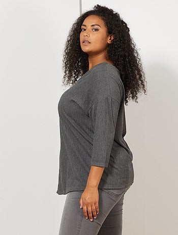 T-shirt décolleté dos - Kiabi