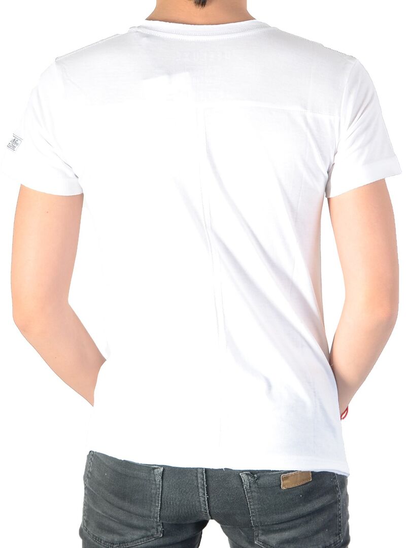 T-shirt Deeluxe Enfant S16189K Brett Kid White Blanc - Kiabi