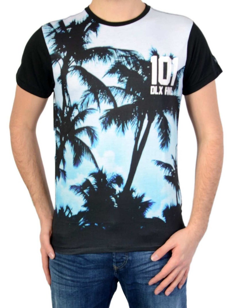 T-shirt Deeluxe S16-178 Luck Blue Bleu - Kiabi
