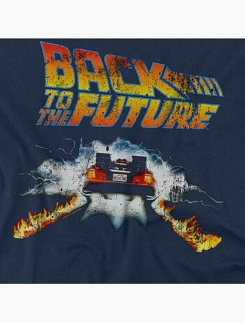 T-shirt delorean - retour vers le futur