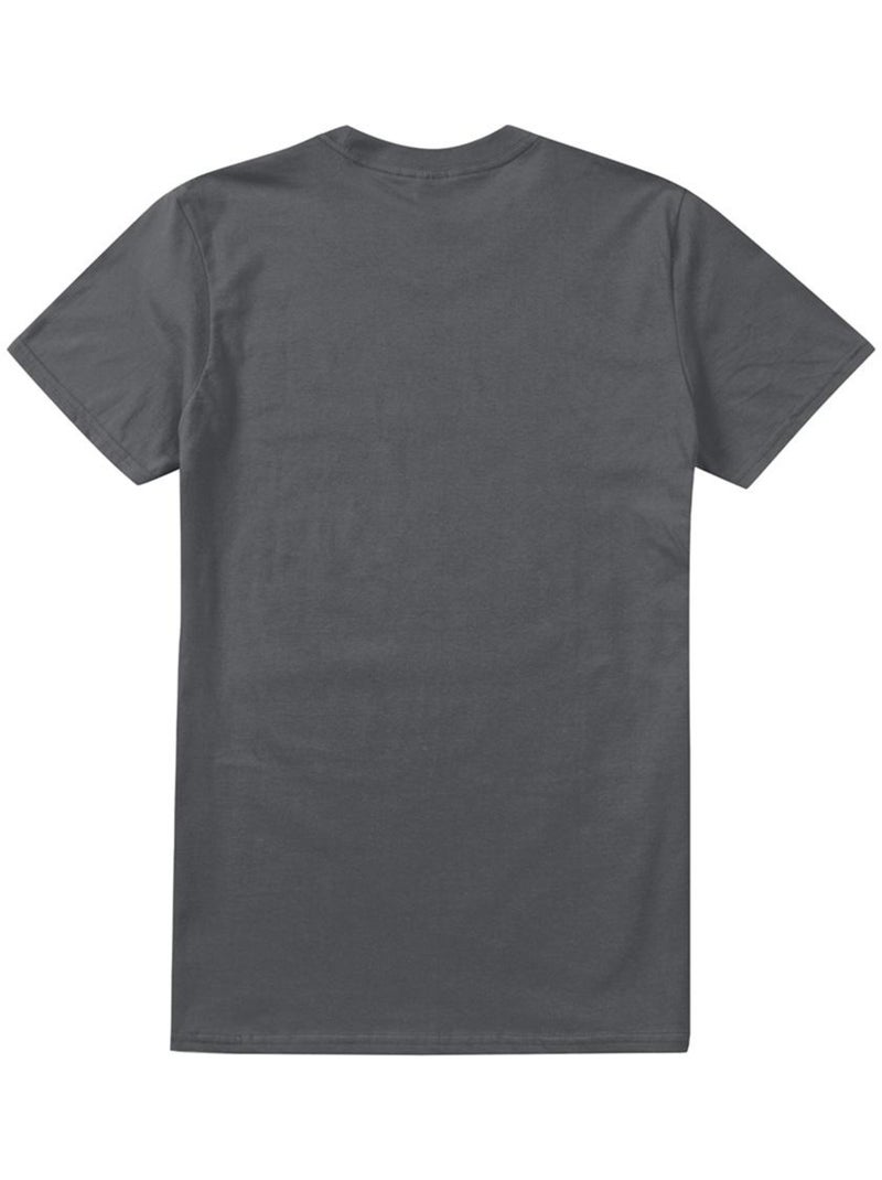 T-shirt delorean - retour vers le futur Gris Gris anthracite - Kiabi