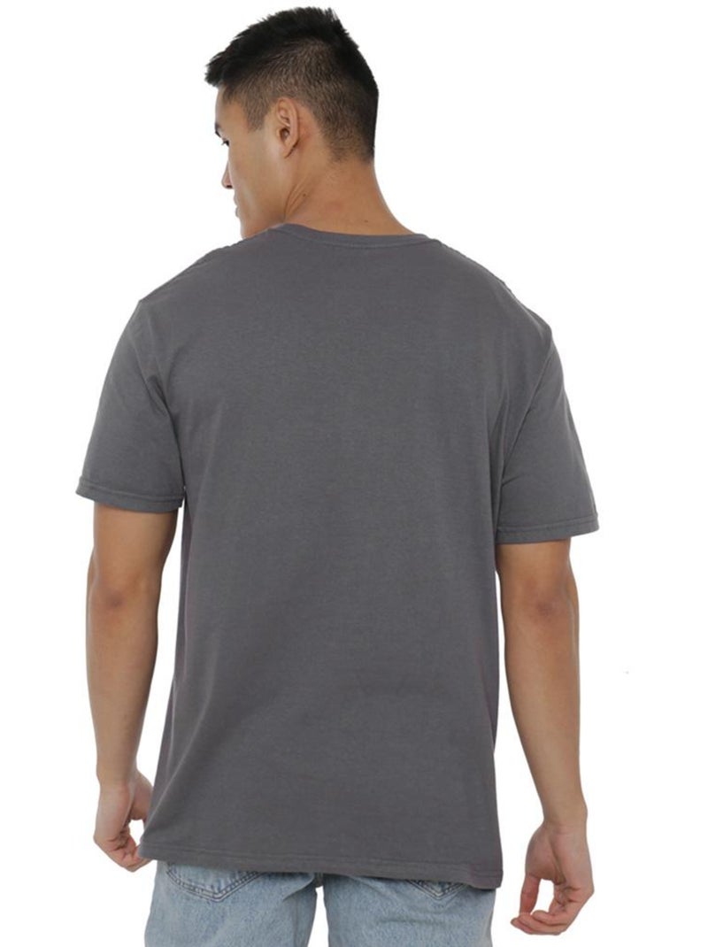 T-shirt delorean - retour vers le futur Gris Gris anthracite - Kiabi