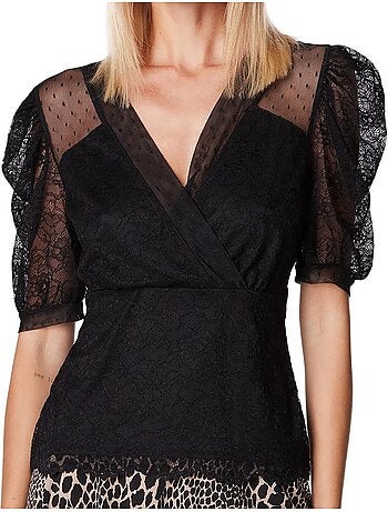 T-shirt Dentelle Femme Morgan Drink