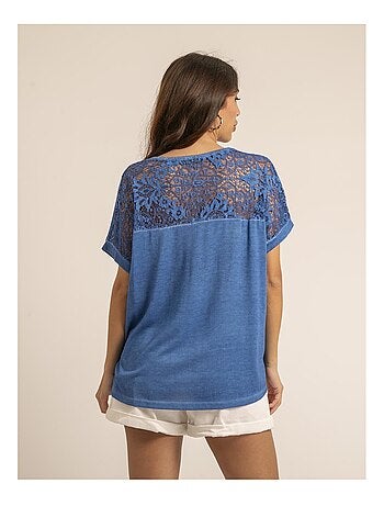 T-shirt dentelle FERASSIA