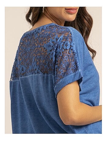 T-shirt dentelle FERASSIA