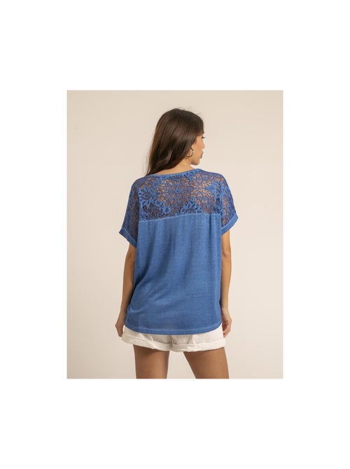 T-shirt dentelle FERASSIA - Kiabi