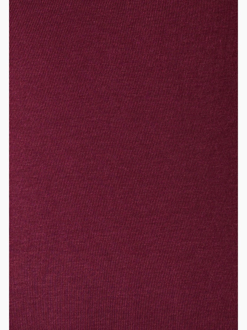 T-shirt dentelle manches longues thermolactyl sensitive - damart Violet foncé - Kiabi