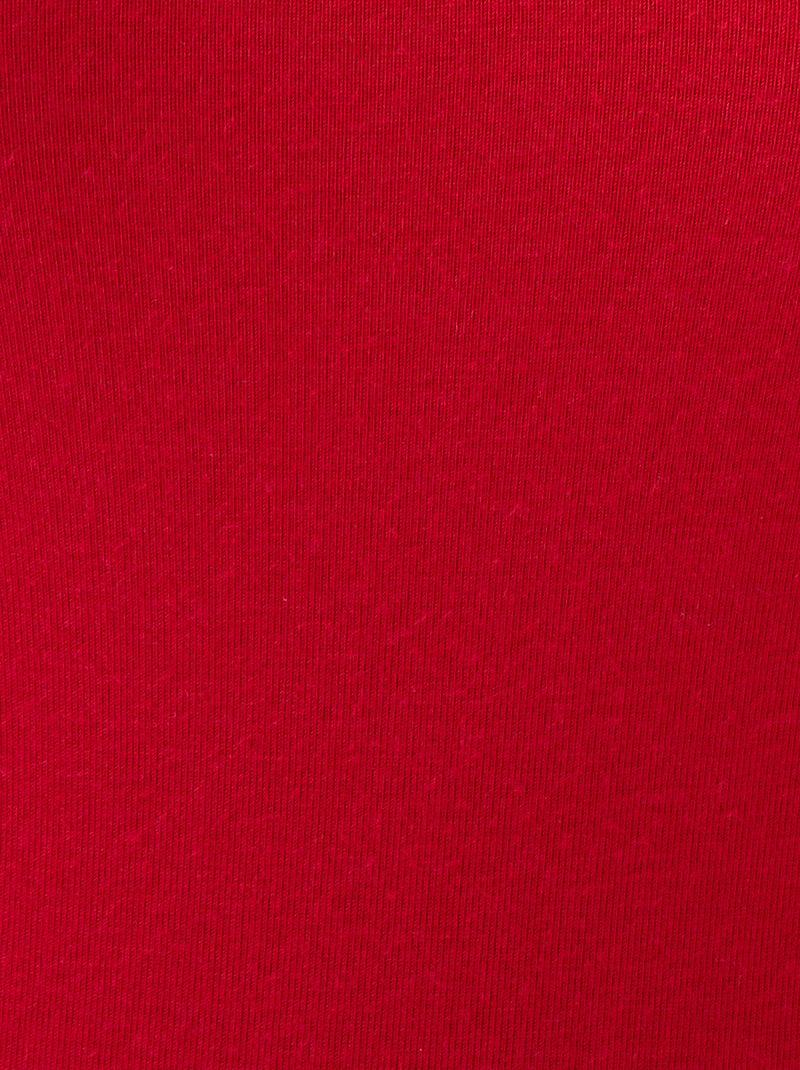 T-shirt dentelle manches longues Thermolactyl Sensitive thermique - Damart Rouge - Kiabi