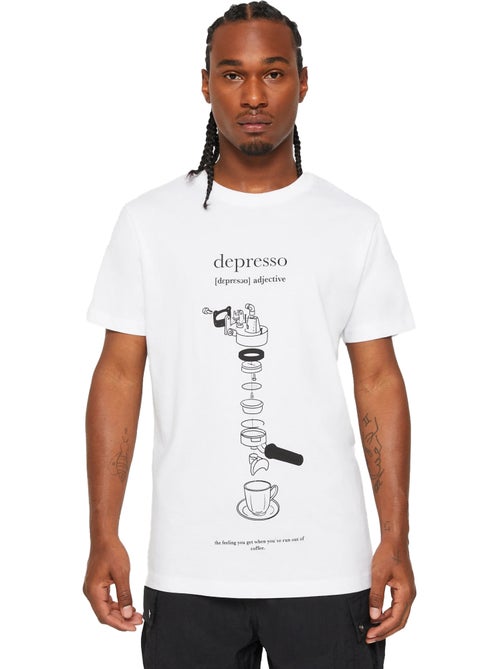 T-shirt depresso - mister tee - Kiabi