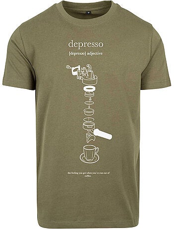 T-shirt depresso - mister tee