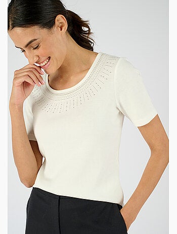 T-shirt détails fantaisie - Damart