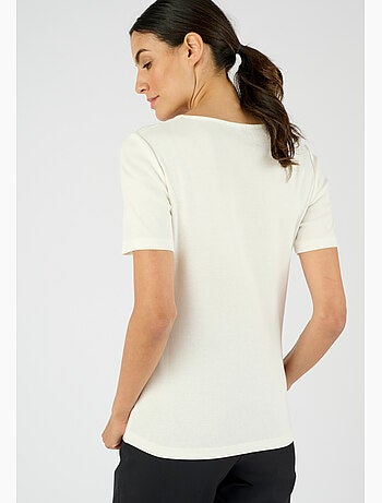 T-shirt détails fantaisie - Damart