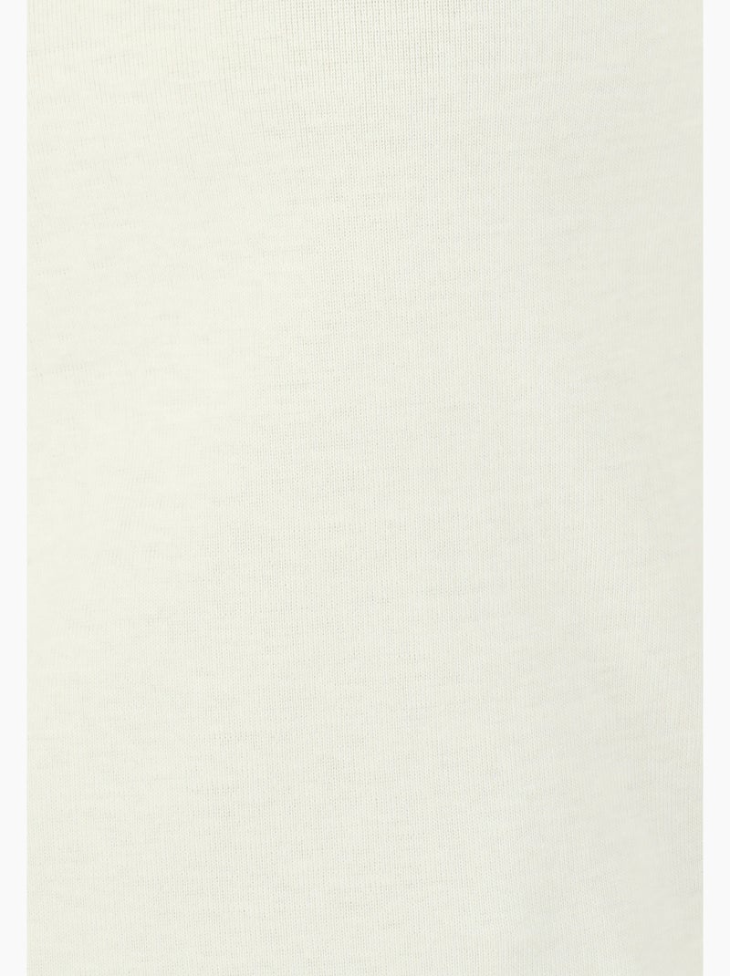 T-shirt détails fantaisie - Damart Blanc cassé - Kiabi