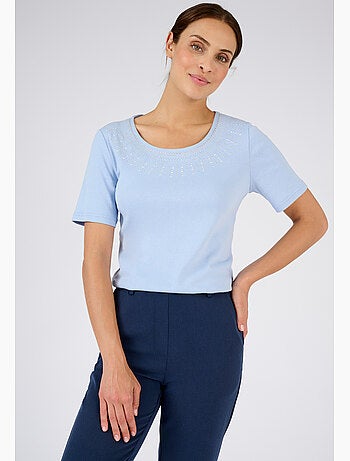 T-shirt détails fantaisie - Damart