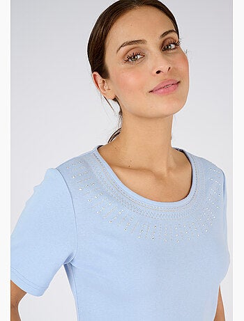 T-shirt détails fantaisie - Damart