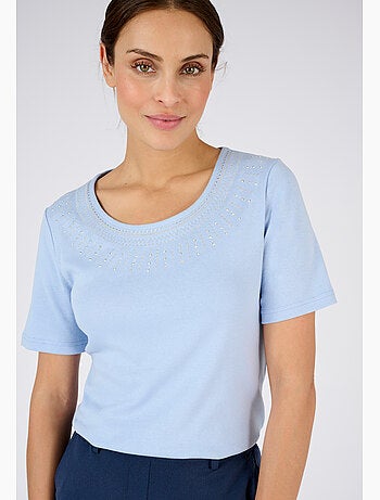 T-shirt détails fantaisie - Damart