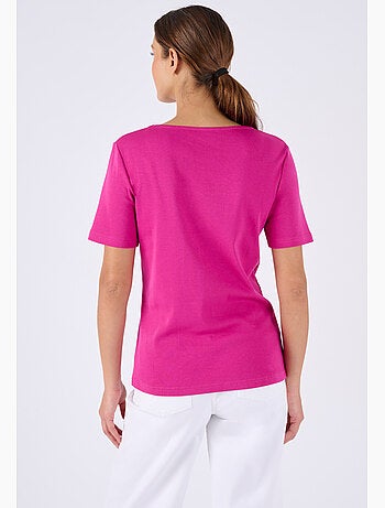 T-shirt détails fantaisie - Damart