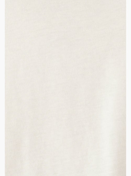 T-shirt détails fantaisie pur coton - Damart - Kiabi