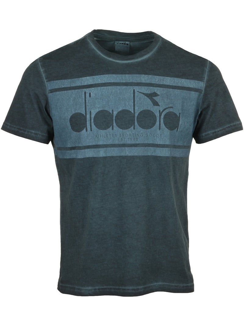 T-shirt Diadora Tshirt Ss Spectra Used Bleu marine - Kiabi