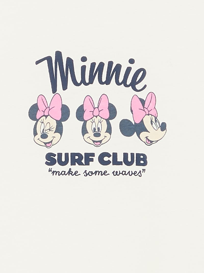 T-shirt 'Disney' à manches courtes Blanc - Kiabi