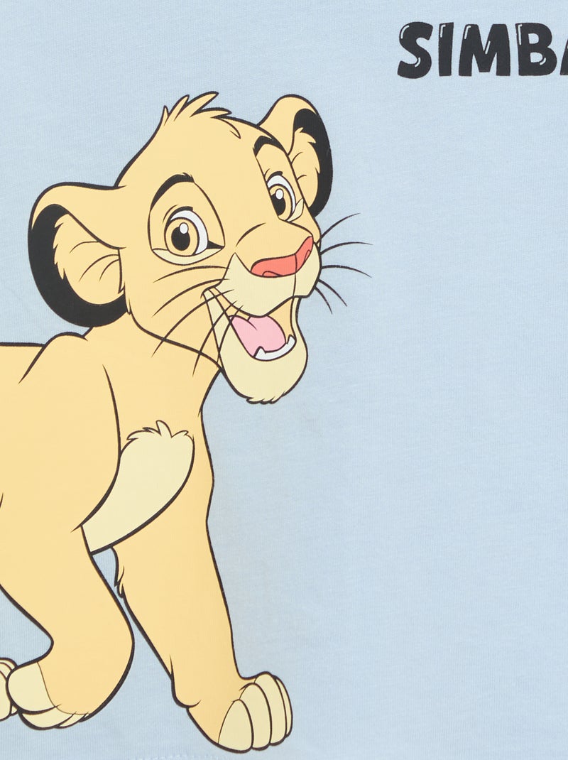 T-shirt 'Disney' à manches courtes Bleu - Kiabi
