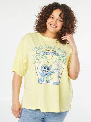 T-shirt 'Disney' à manches courtes et col rond