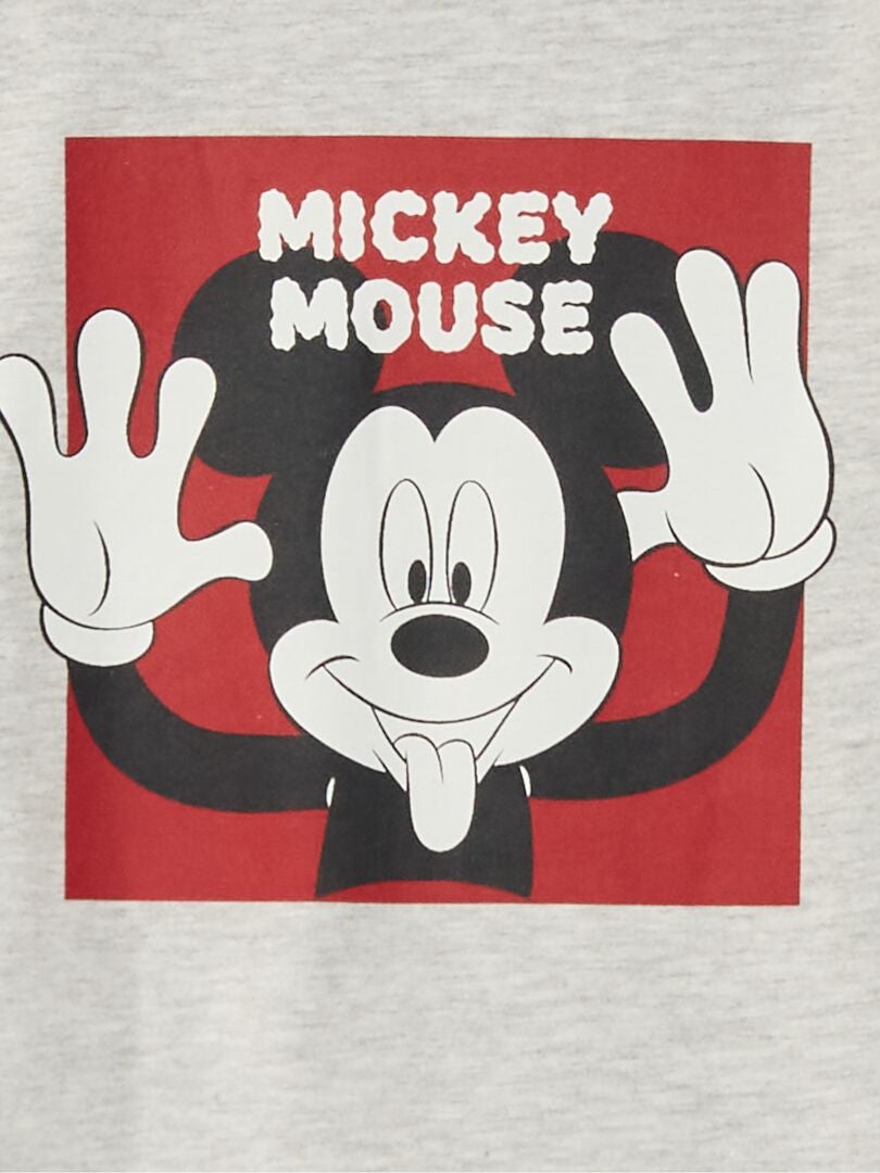 T-shirt 'Disney' à manches longues GRIS - Kiabi