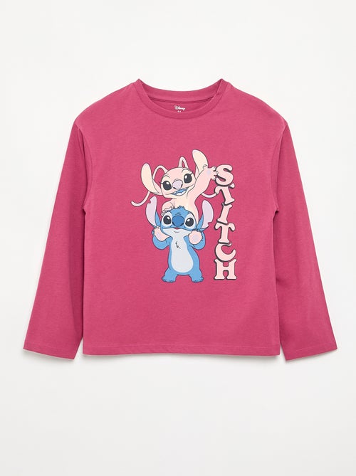 T-shirt 'Disney' à manches longues - Kiabi