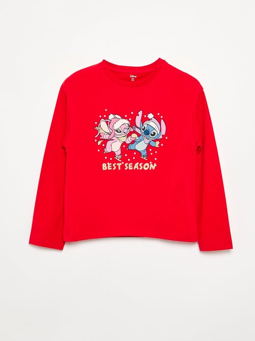 T-shirt 'Disney' à manches longues - Kiabi