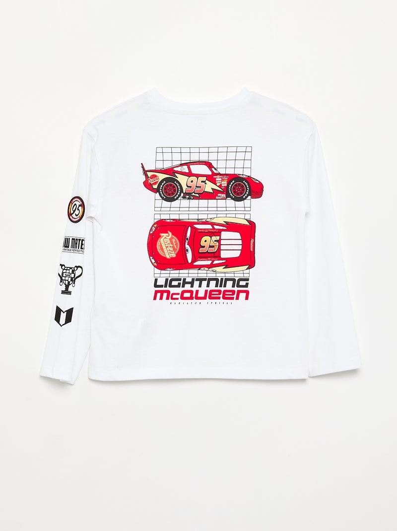 T-shirt 'Disney' 'Cars' Blanc - Kiabi