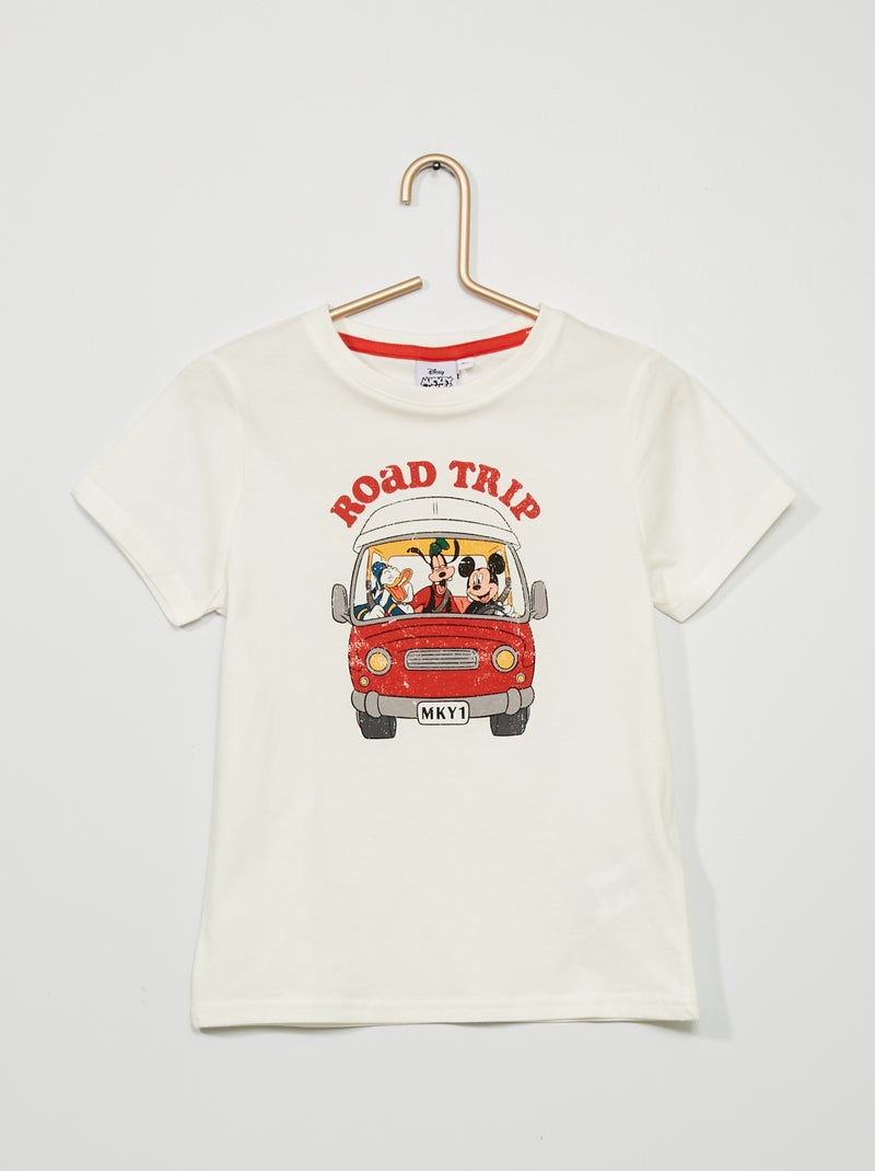 T-shirt 'Disney' en jersey Blanc - Kiabi