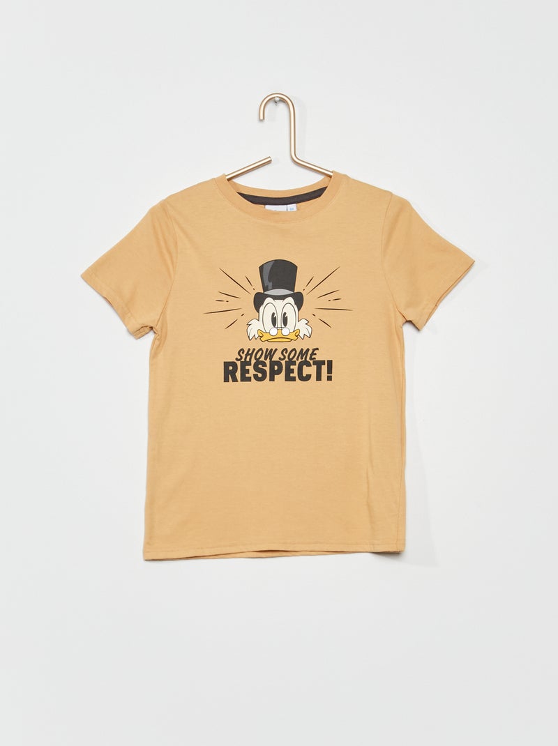 T-shirt 'Disney' en jersey Marron - Kiabi