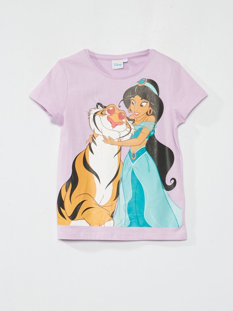 T-shirt 'Disney' en jersey Violet - Kiabi