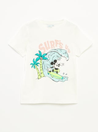 T-shirt 'Disney' 'Mickey' manches courtes
