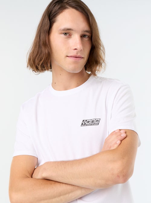 T-shirt 'Disney' 'Pixar' 'Flash McQueen' imprimé recto/verso - Kiabi