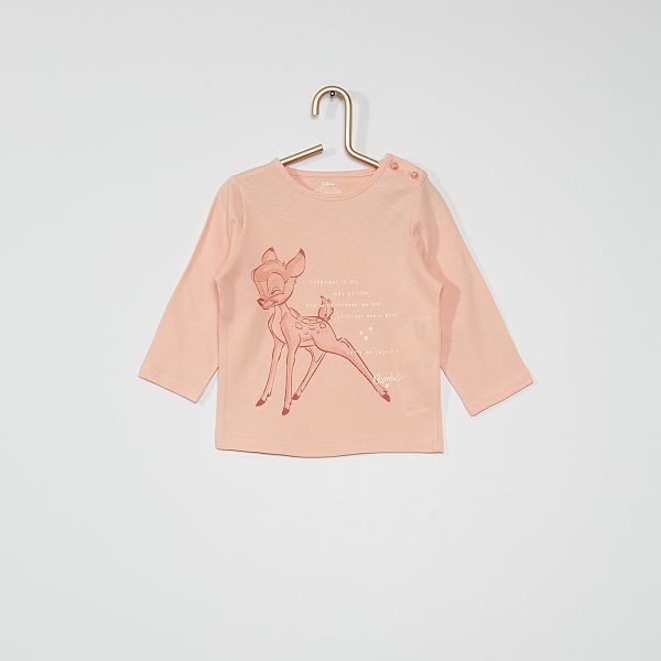 T Shirt Disney Bebe Fille Rose Kiabi 5 00