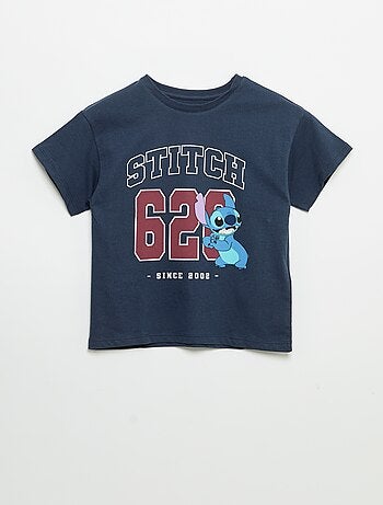 T-shirt 'Disney' 'Stitch' à manches courtes