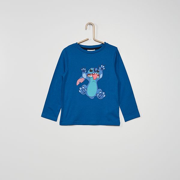 T Shirt Disney Stitch Garcon Bleu Kiabi 7 00