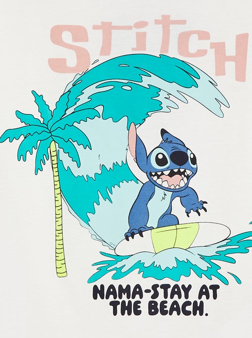 T-shirt 'Disney' 'Stitch' manches courtes - Kiabi