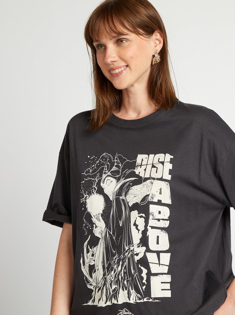 T-shirt 'Disney' 'Villains' manches courtes - Halloween Noir - Kiabi