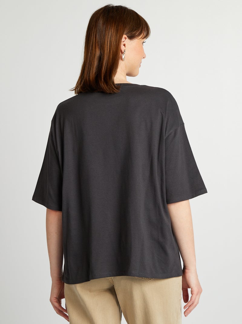 T-shirt 'Disney' 'Villains' manches courtes - Halloween Noir - Kiabi